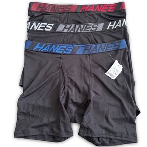Boys 6-20 Hanes Ultimate® 3 Pack Sport X-Temp Boxer Briefs Color: Black Size: XL